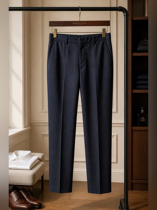 Banana Republic Other - NAVY BLUE PINSTRIPE PANTS BY BANANA REPUBLIC SIZE 32/30 EUC